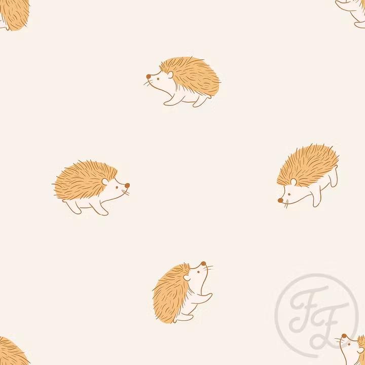 OD- Hedgehogs Offwhite