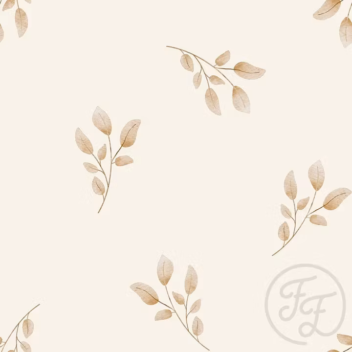 OD- Leaves Beige