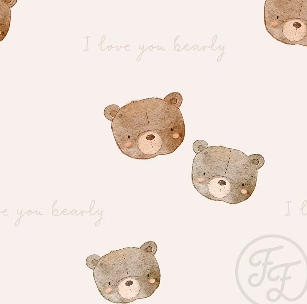 Teddybear faces jersey