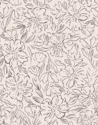 OD- Fallen Blooms Outline Bone Tan