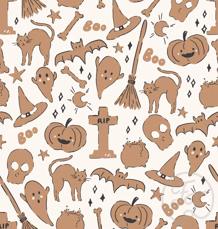 OD- Spooky Mix Plain Tan Brown