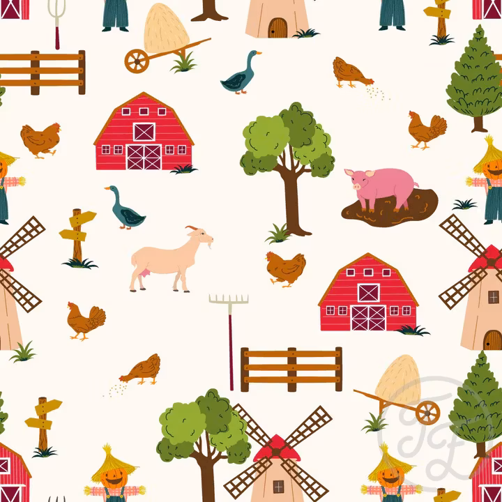 OD- Rustic Farmhouse in White