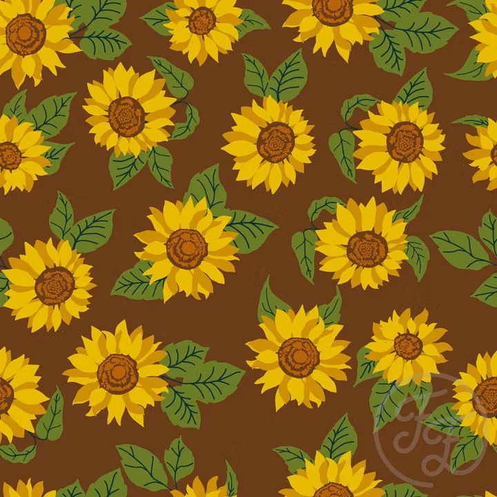 OD- Sunflower Field in Otter Brown