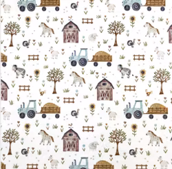 Bondegård med bakgrunn jersey