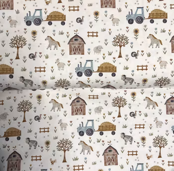 Bondegård med bakgrunn jersey