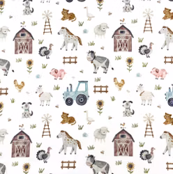 Bondegård uten gress jersey