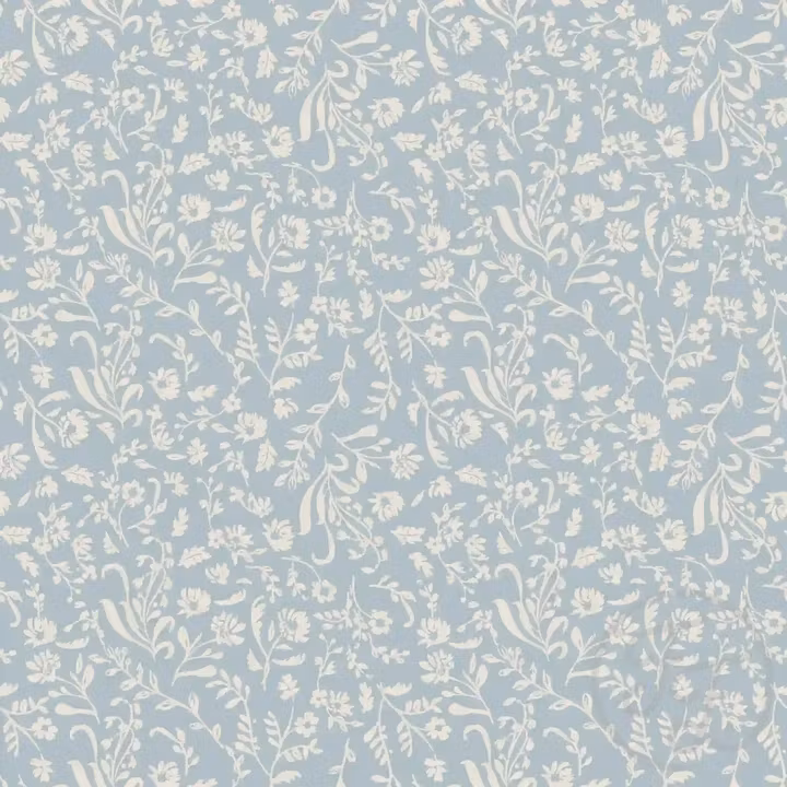 OD- Light Blue Ditsy Floral