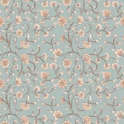 OD- Tiny Trailing Floral Aquamarine