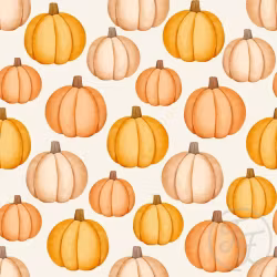 OD- Pumpkin Ecru Mini