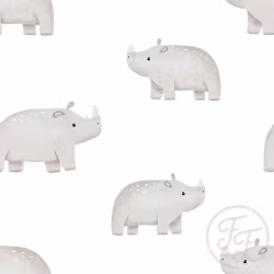 OD- Safari Rhino White