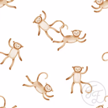 OD- Safari Monkey White