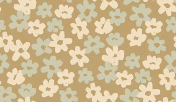 OD- Fall Floral Ochre Small
