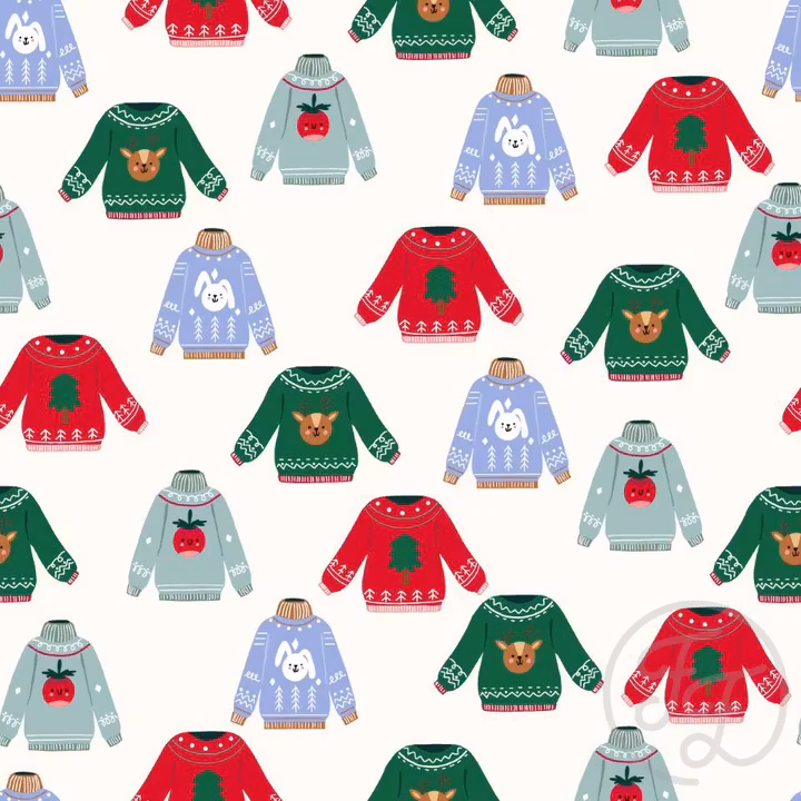 OD- Ugly Sweater Party in Ceramic