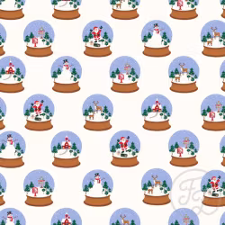 OD- Snowglobe Houses in Ceramic