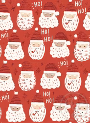 OD- Father Christmas Red Large