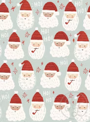 OD- Father Christmas Light Green Small