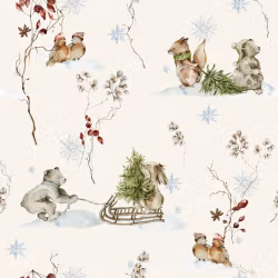 OD- Frosty Forest Animals