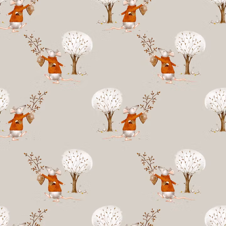 OD- Woodland Winter Mouse