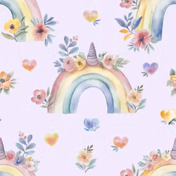 Regnbuehjørning jersey