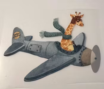 DTF giraff i fly, jungle airline