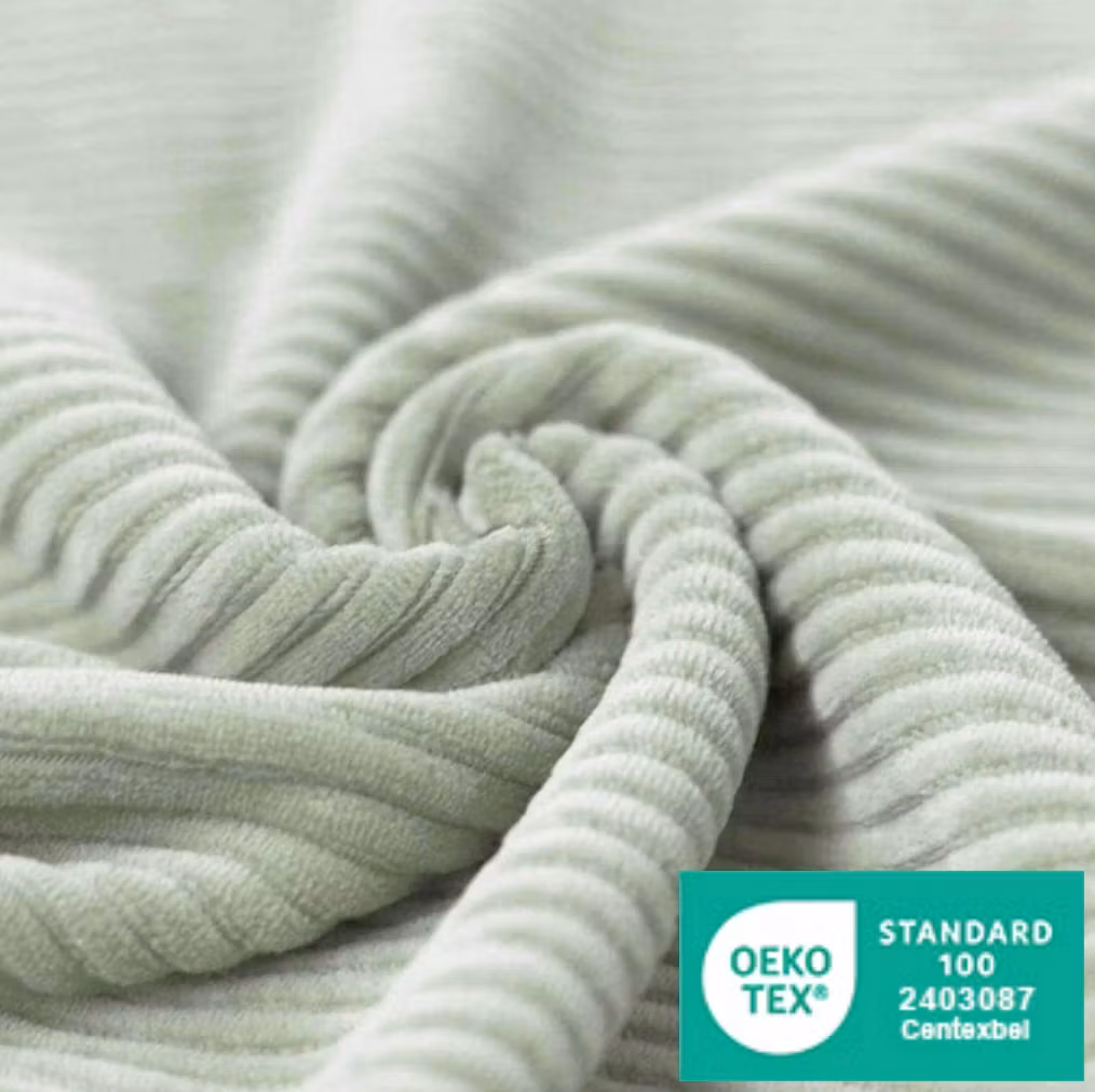 Cordjersey dusty green