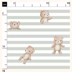 OD- Ben Teddy Green Stripes