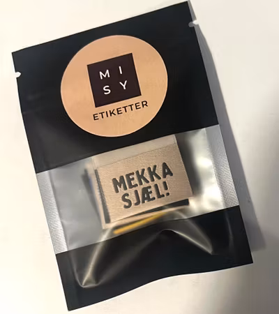 Merkelapper forundringspose