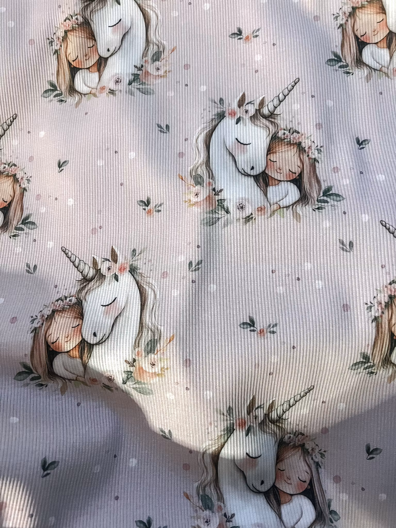 Jenta og enhjørningen Ribbjersey