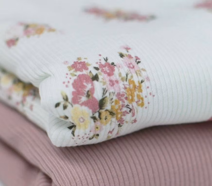 Små buketter ribbjersey