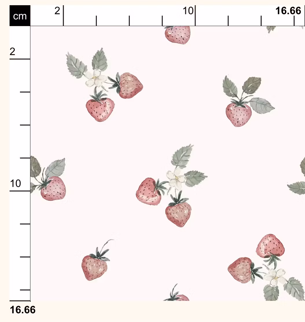 OD- Strawberries Offwhite