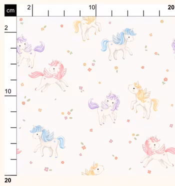 Colorful unicorns jersey