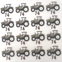 Størrelsesmerker leo traktor 74