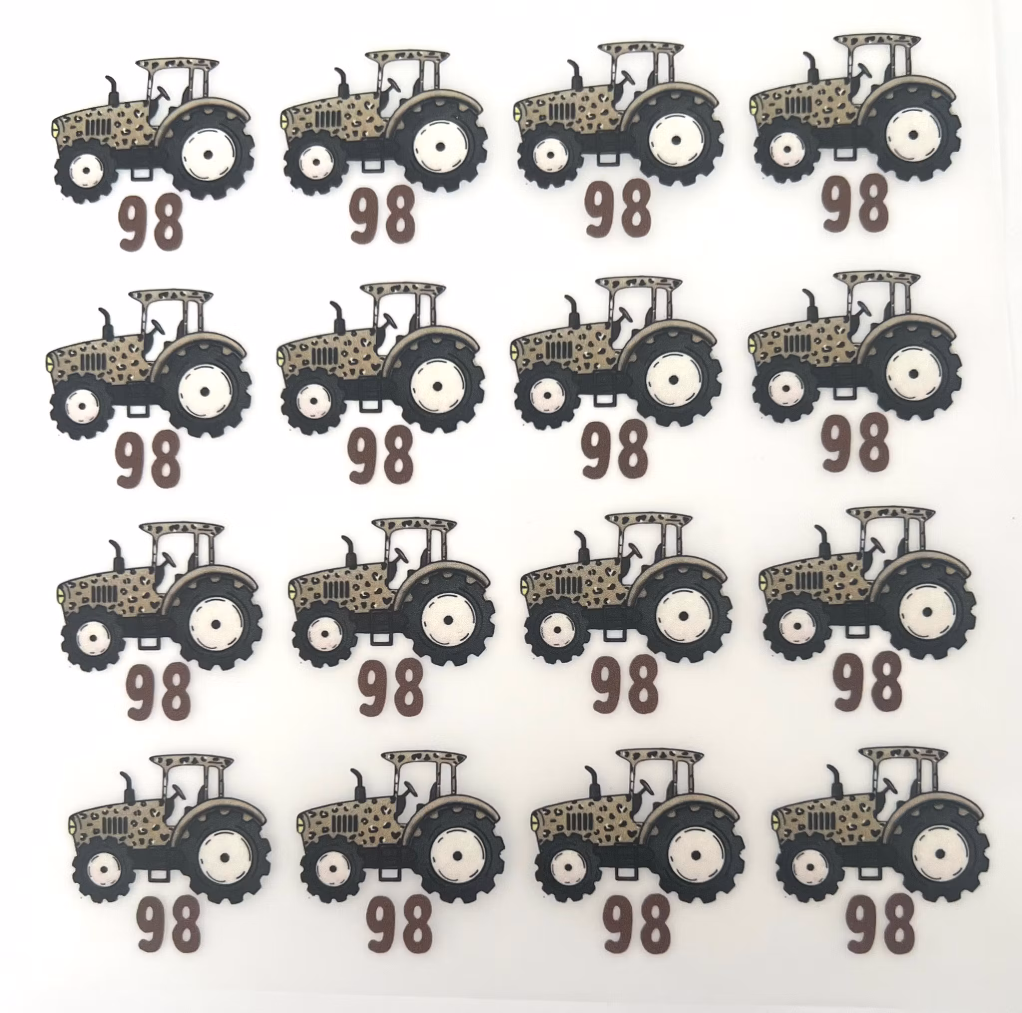 Størrelsesmerker leo traktor 98