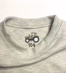 Størrelsesmerker leo traktor 116