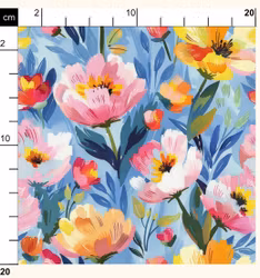 OD- Blooming Flowers Sky