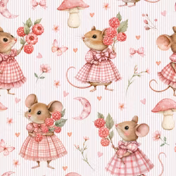 Jersey mus med bringebær