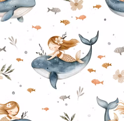 Hvalen og havfruen jersey