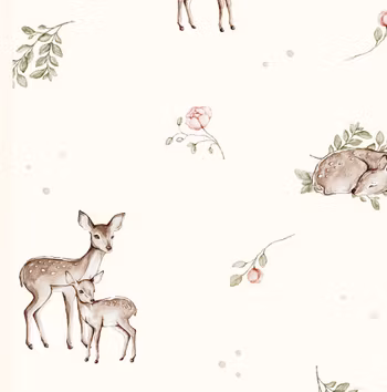 OD- Blossom Deer Offwhite