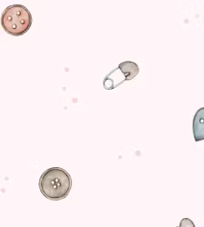 OD - Button Heart Soft Pink