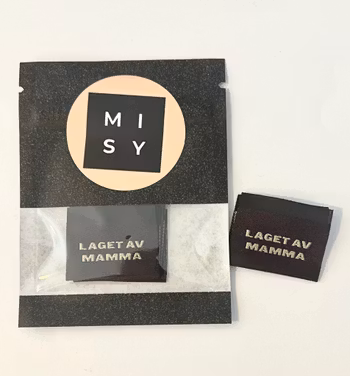 Laget av mamma mørk brun