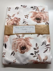 peony muster weiss jersey 90 cm