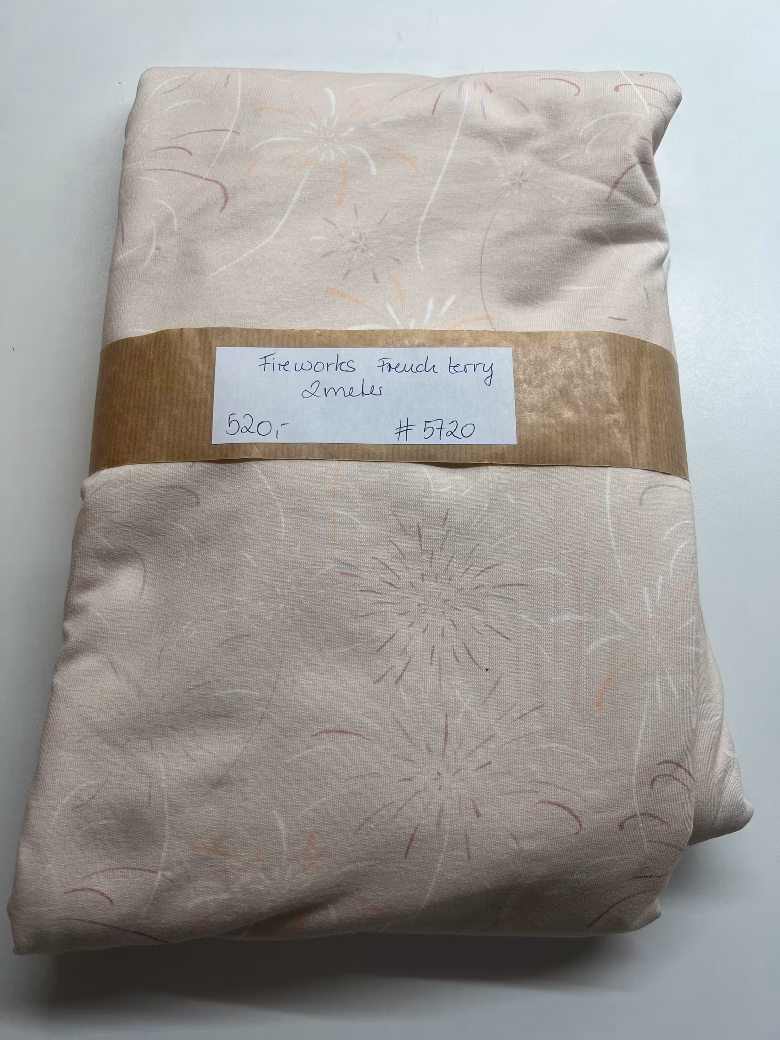 Fireworks french terry 2 meter