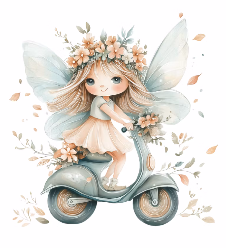 DTF fejente på scooter