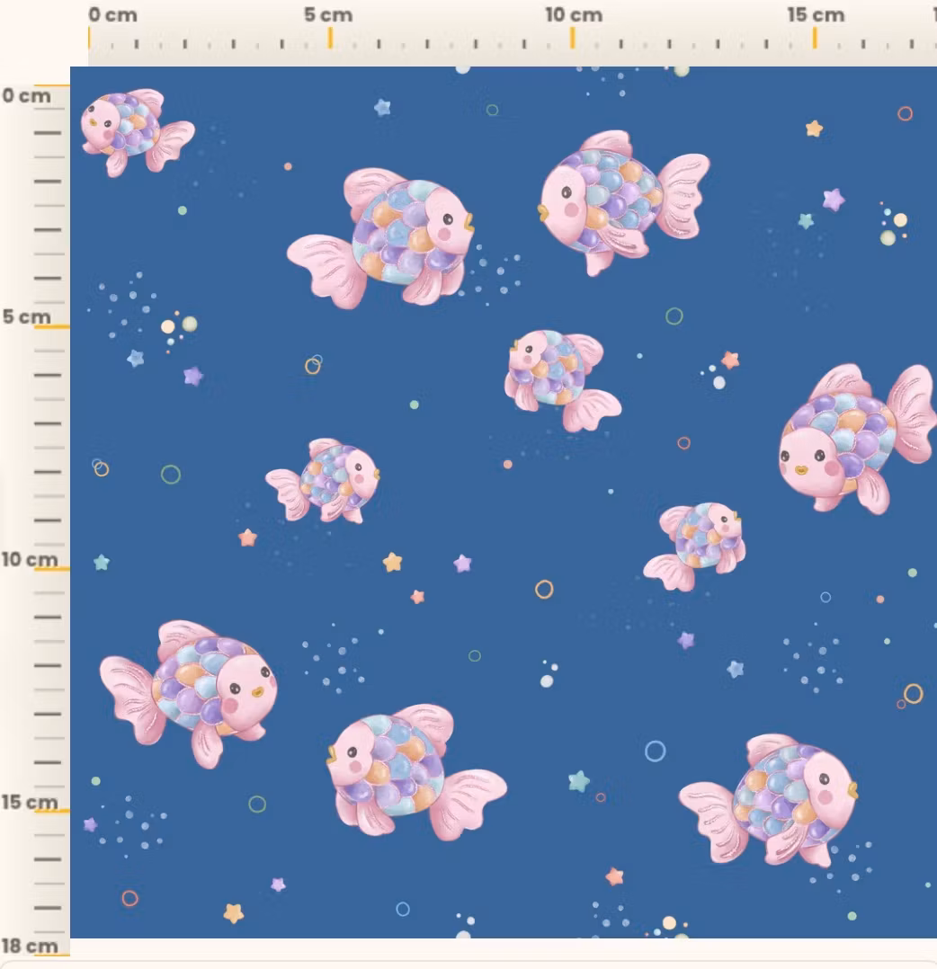 OD- Girl Sparkling Fish Sky