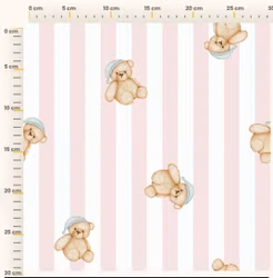 OD- Pastel Teddy Bold Stripes