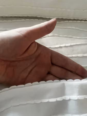 Rysjejersey hvit