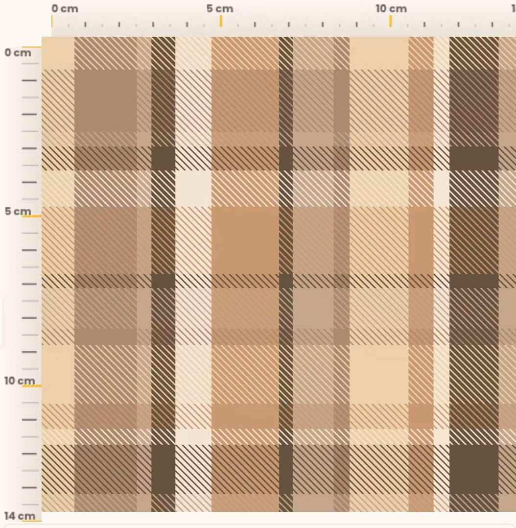 OD- Plaid – Brown Beige