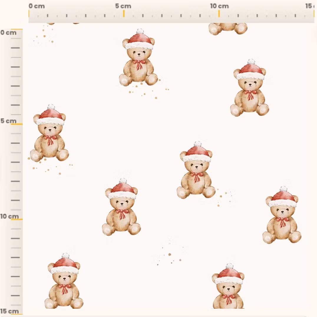 OD- William Teddy Xmas Simple – Off White
