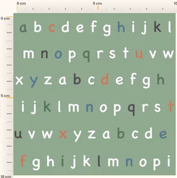 OD- ABC Row Green