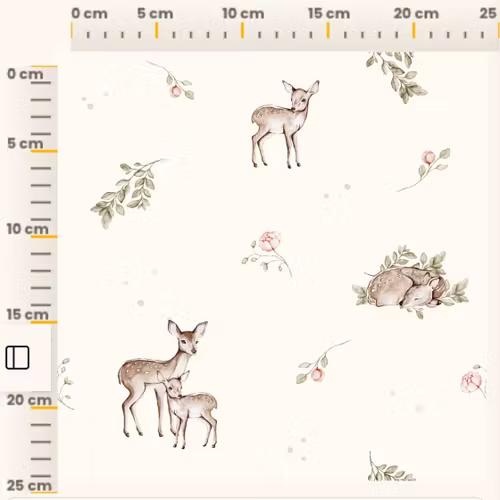 Blossom deer offwhite